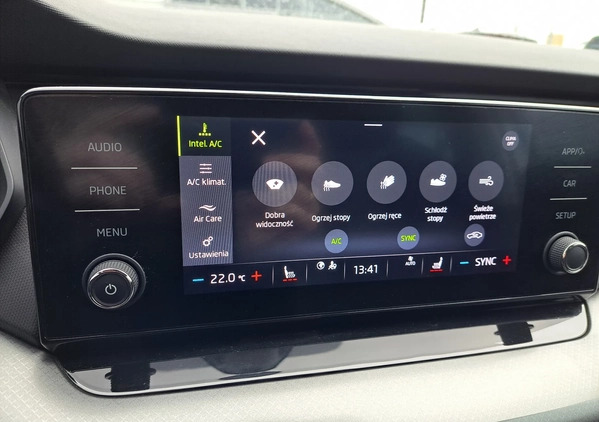 Skoda Octavia cena 89890 przebieg: 66664, rok produkcji 2021 z Ustka małe 436